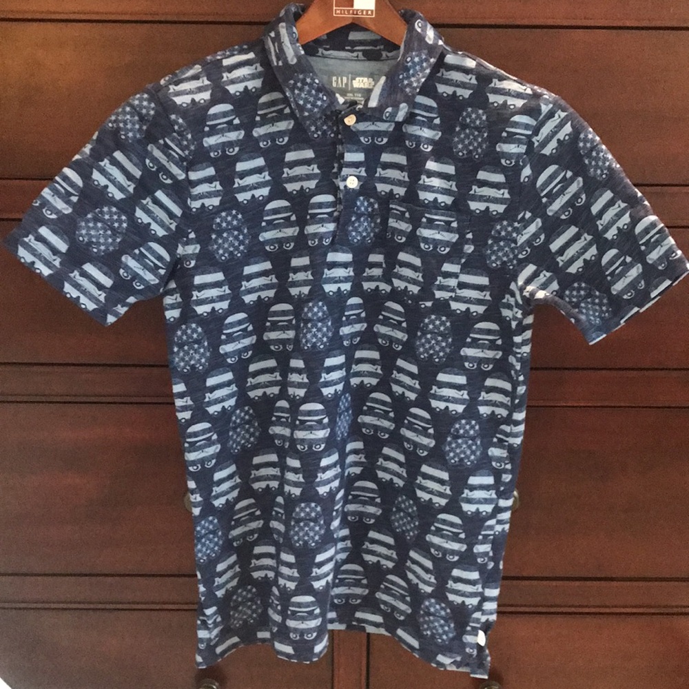 Gap Boys Star Wars Stormtroopers Polo Top
